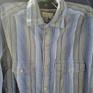 Men's button up shirt.